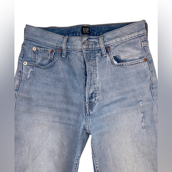 Gap High Rise Cheeky Straight Jeans Size 27 - Picture 2 of 6